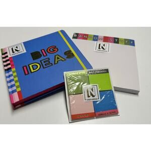 C R Gibson Signature Squared Note Pad Set - NWT - Office/School Fun / Great Gift